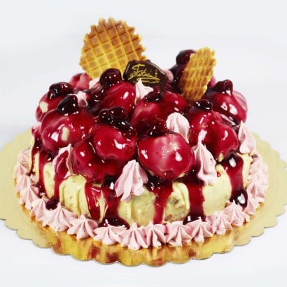 Plaisir glacé framboise