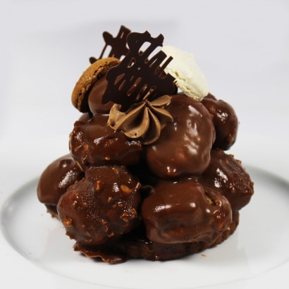 Profiteroles glacées crunchy